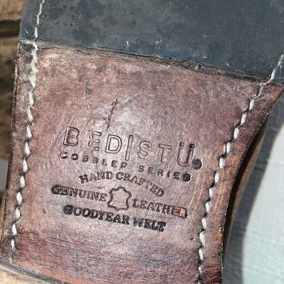 Bed Stu Men’s Distressed Boots Size 11 M Brown Leather Going Out Streetwear - Picture 2 of 12